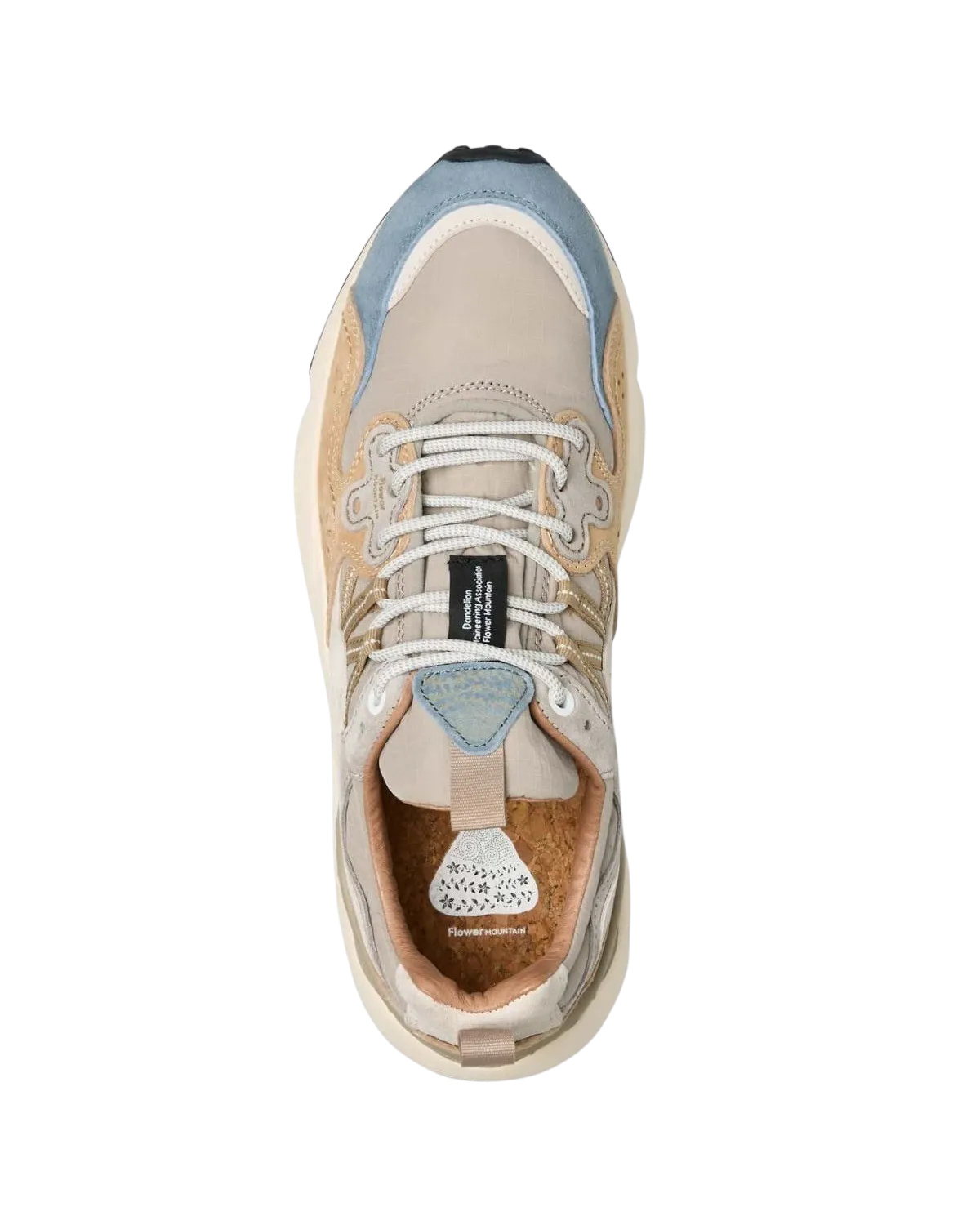 Chaussures Yamano 3 Hommes en Gris Foncé & Beige