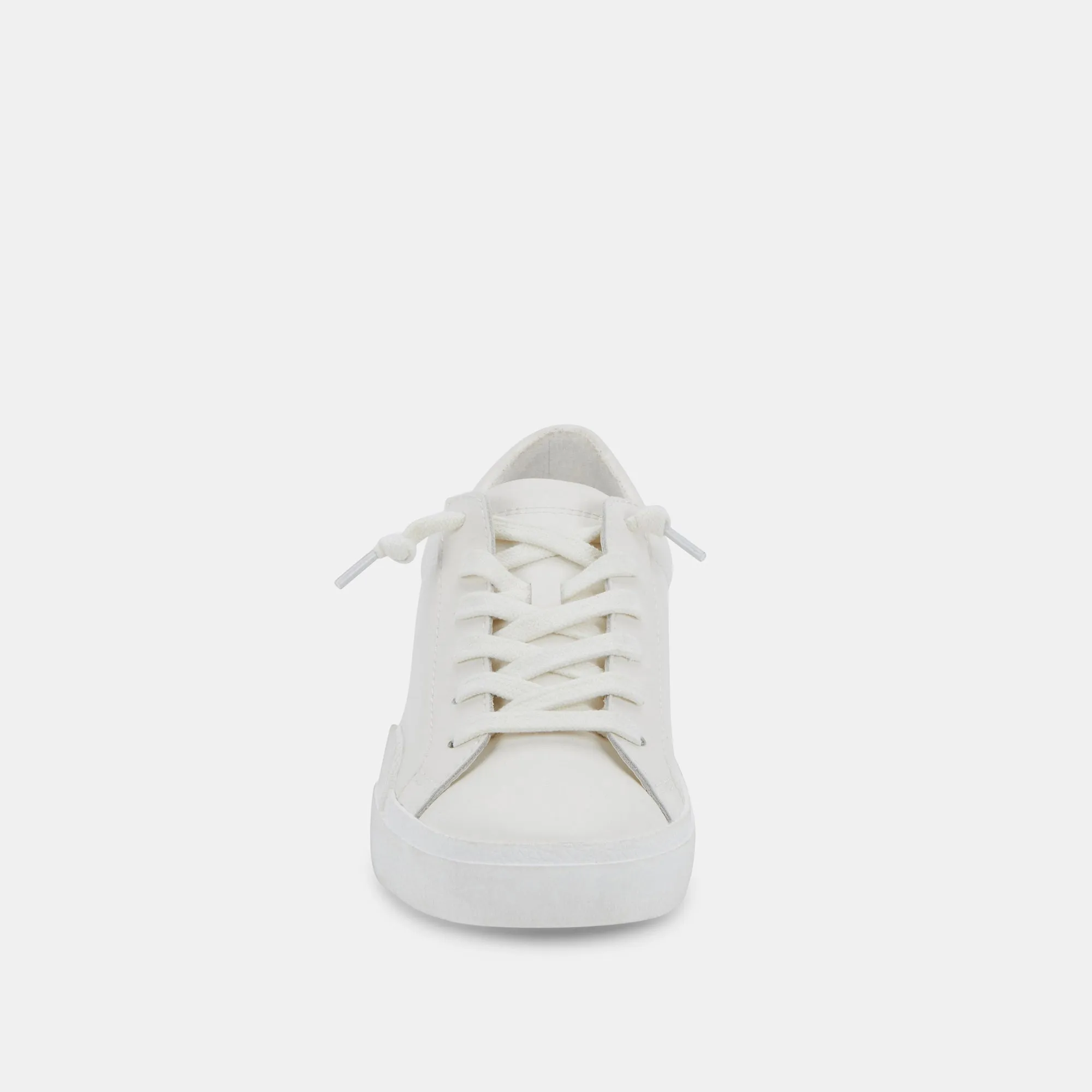 ZINA 360 SNEAKERS BLANC CUIR RECYCLÉ