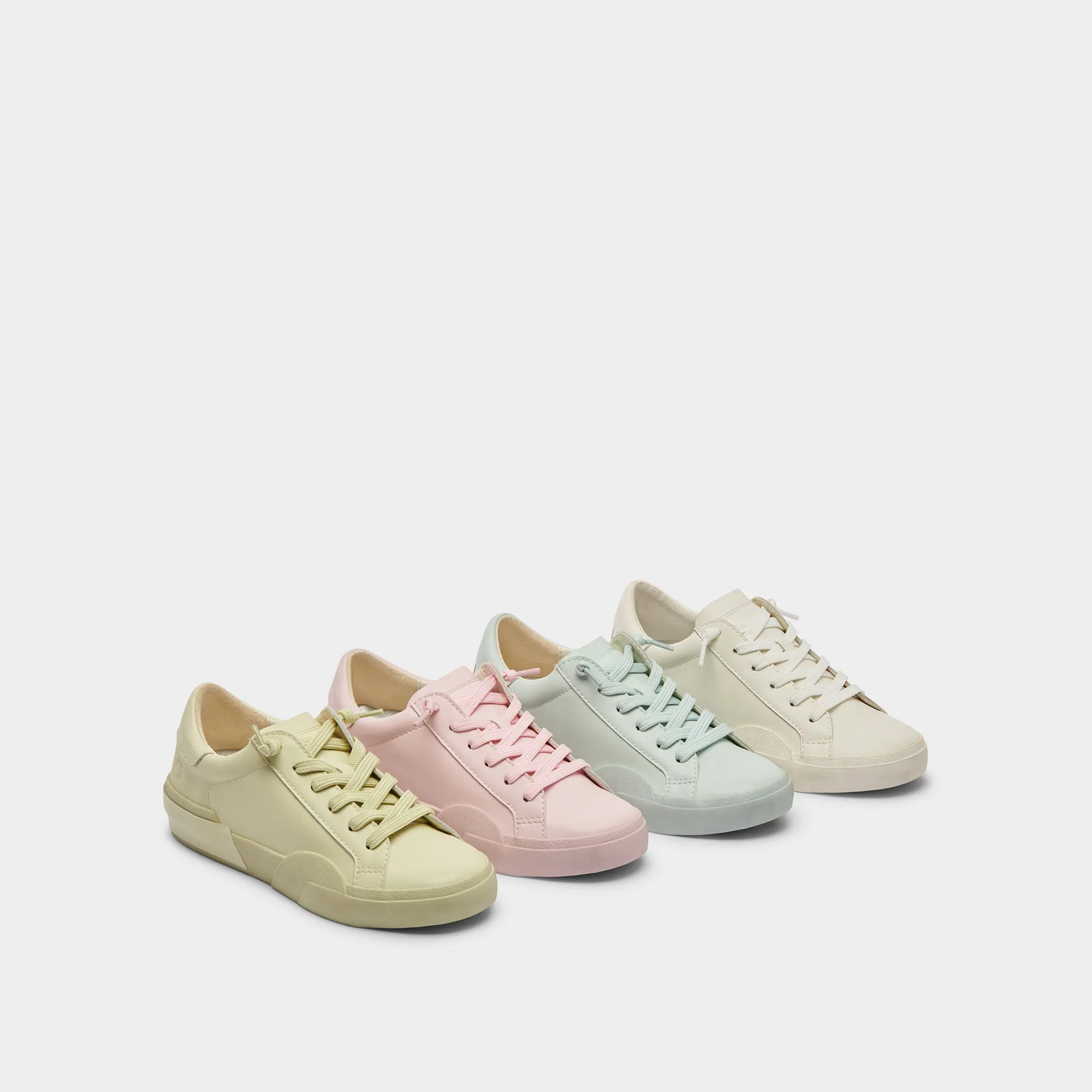 ZINA 360 SNEAKERS BLANC CUIR RECYCLÉ