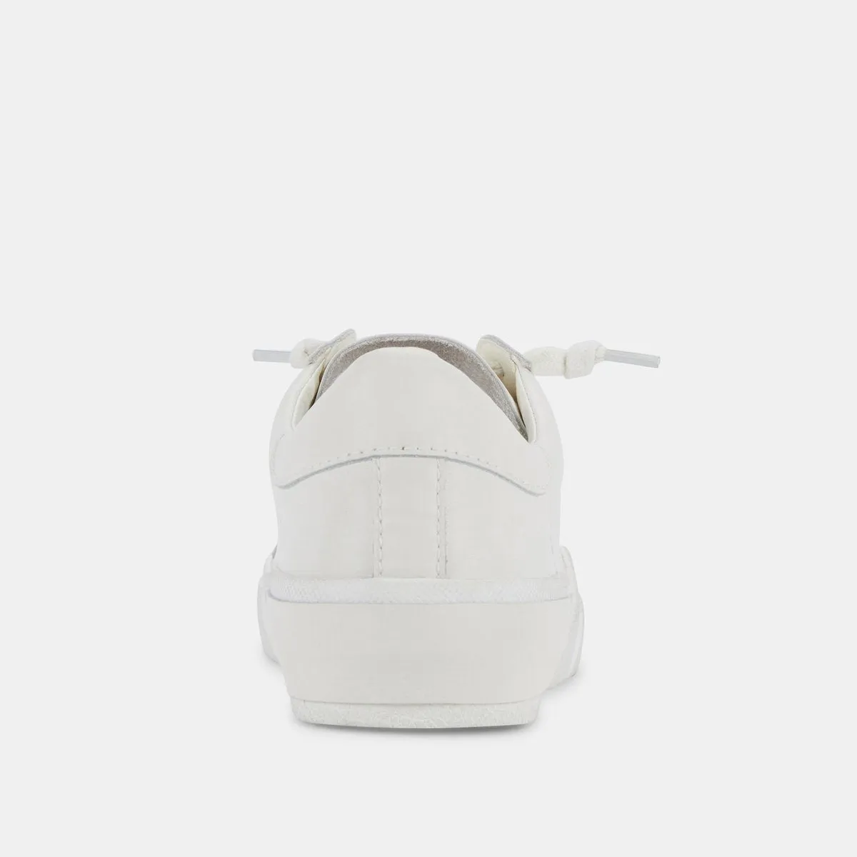ZINA 360 SNEAKERS BLANC CUIR RECYCLÉ