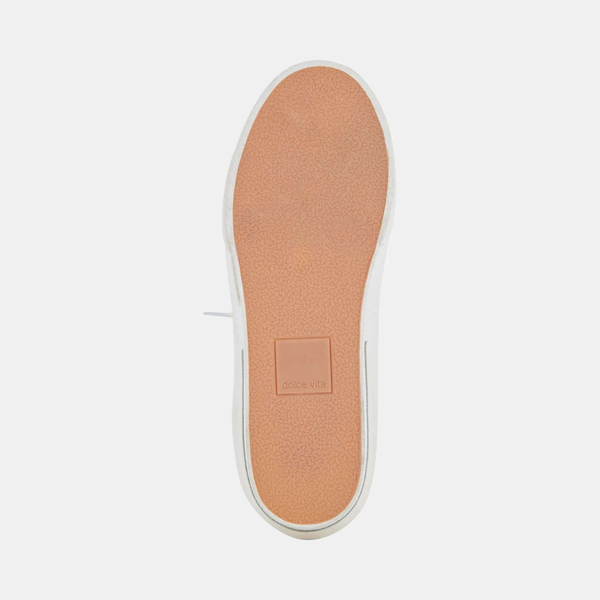 ZINA 360 SNEAKERS BLANC CUIR RECYCLÉ