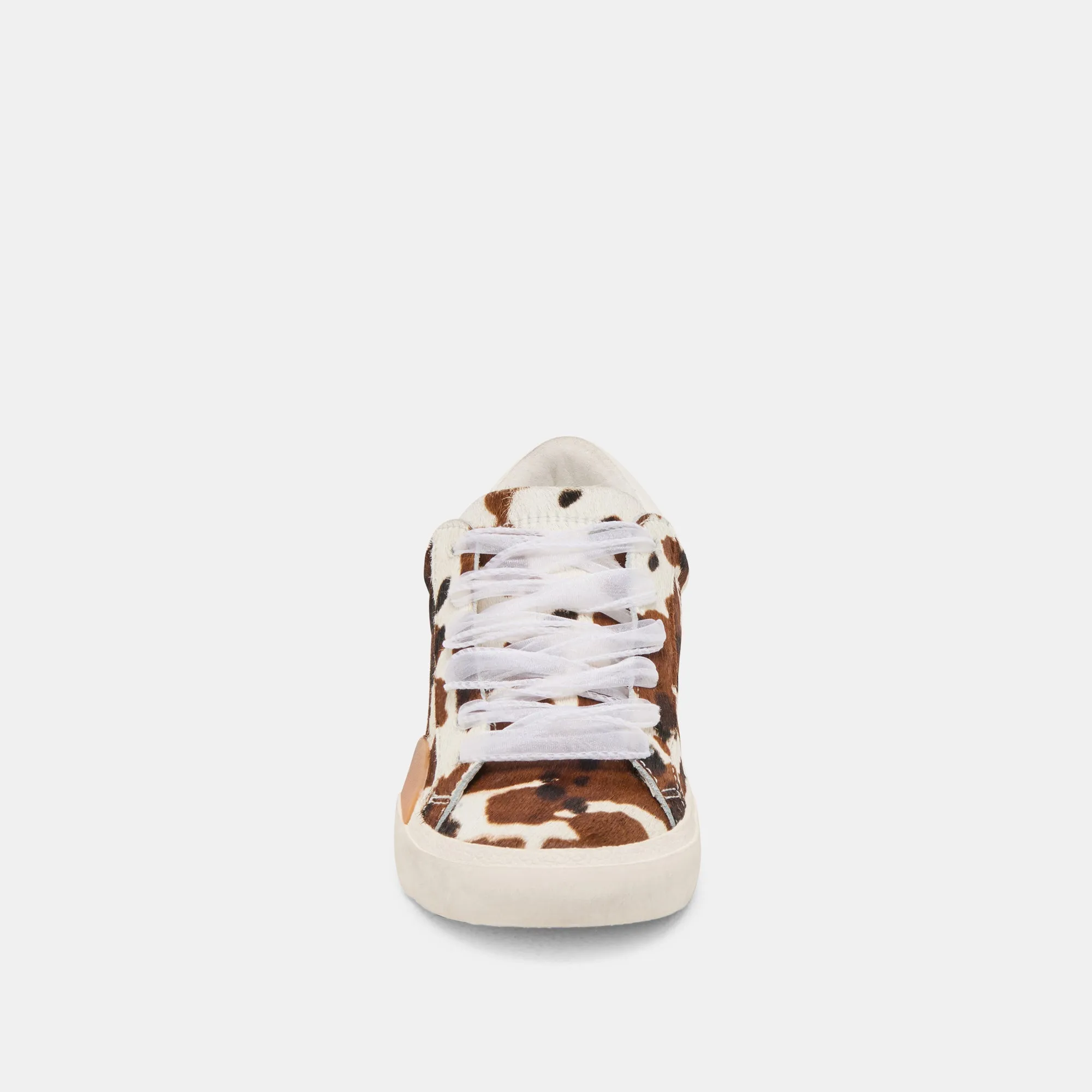 ZINA SNEAKERS COCOA TAURUS POIL DE VEAU