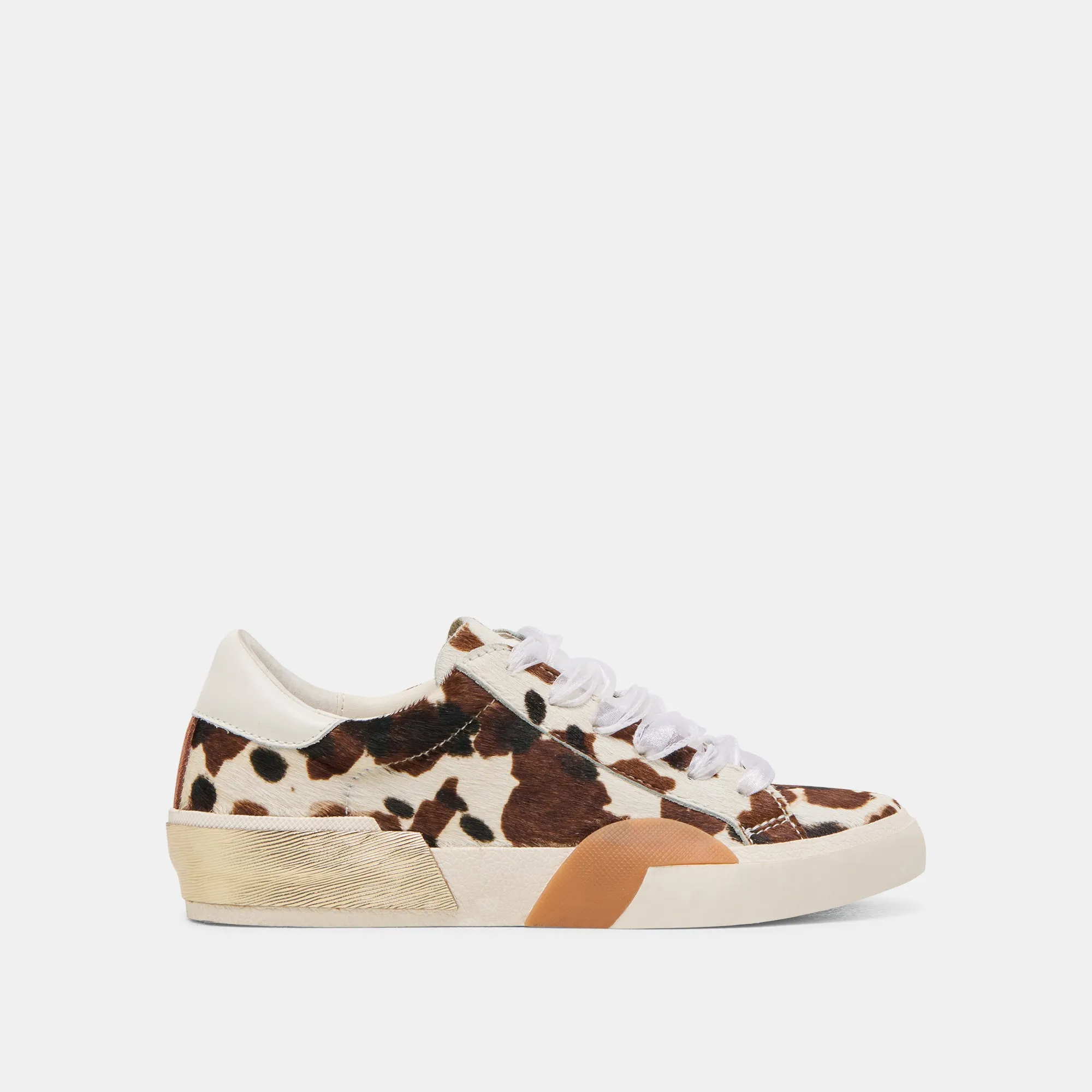 ZINA SNEAKERS COCOA TAURUS POIL DE VEAU