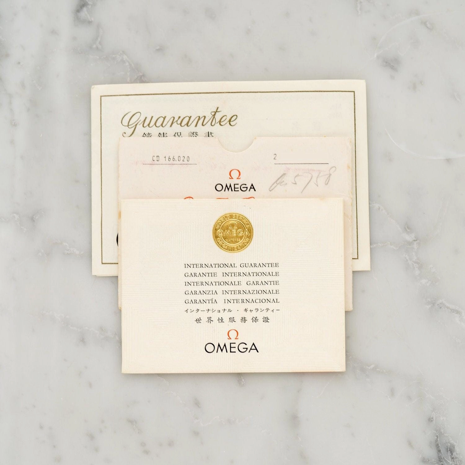 オメガ シーマスター デ・ヴィル 166.020 保証書付き / OMEGA Seamaster De Ville