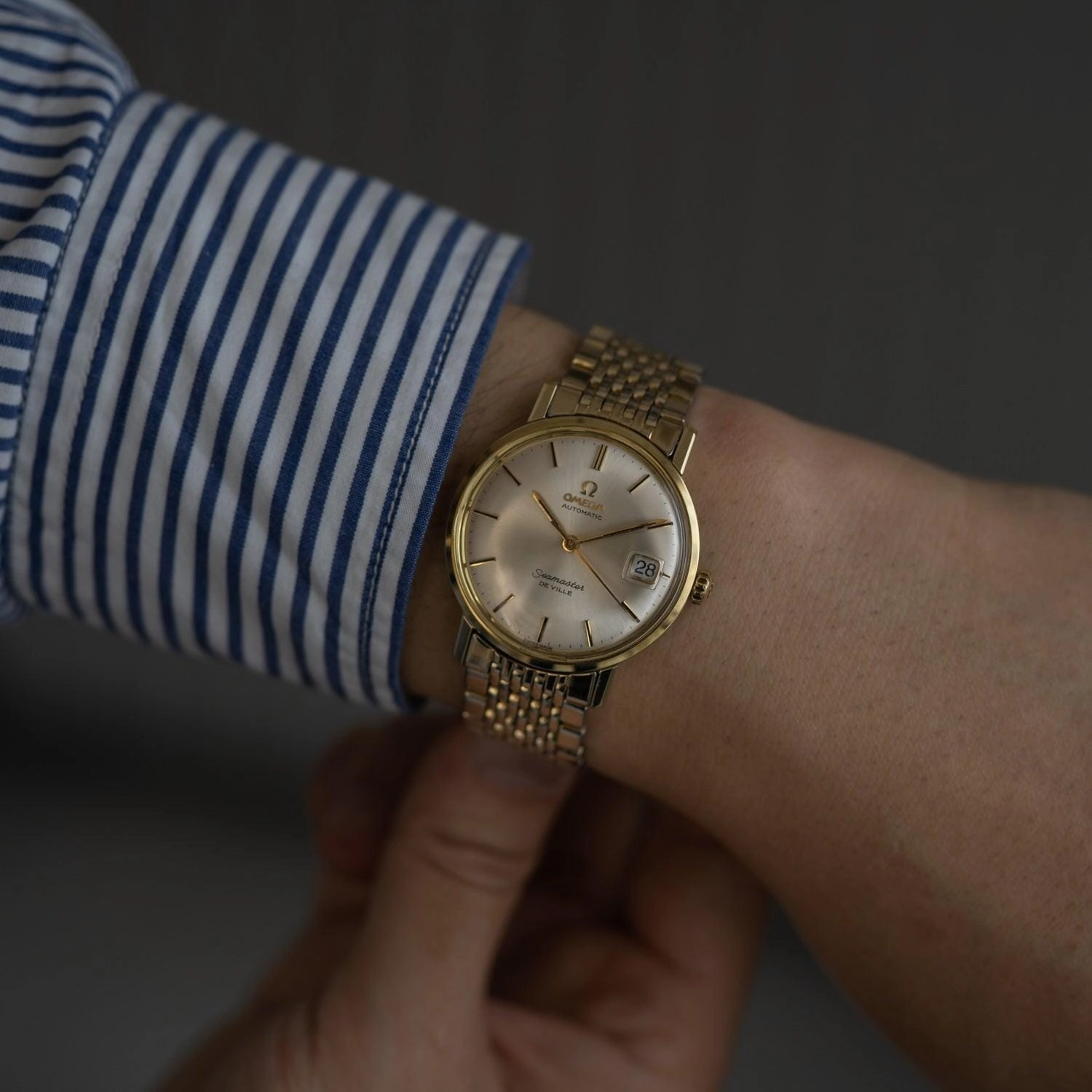 オメガ シーマスター デ・ヴィル 166.020 保証書付き / OMEGA Seamaster De Ville