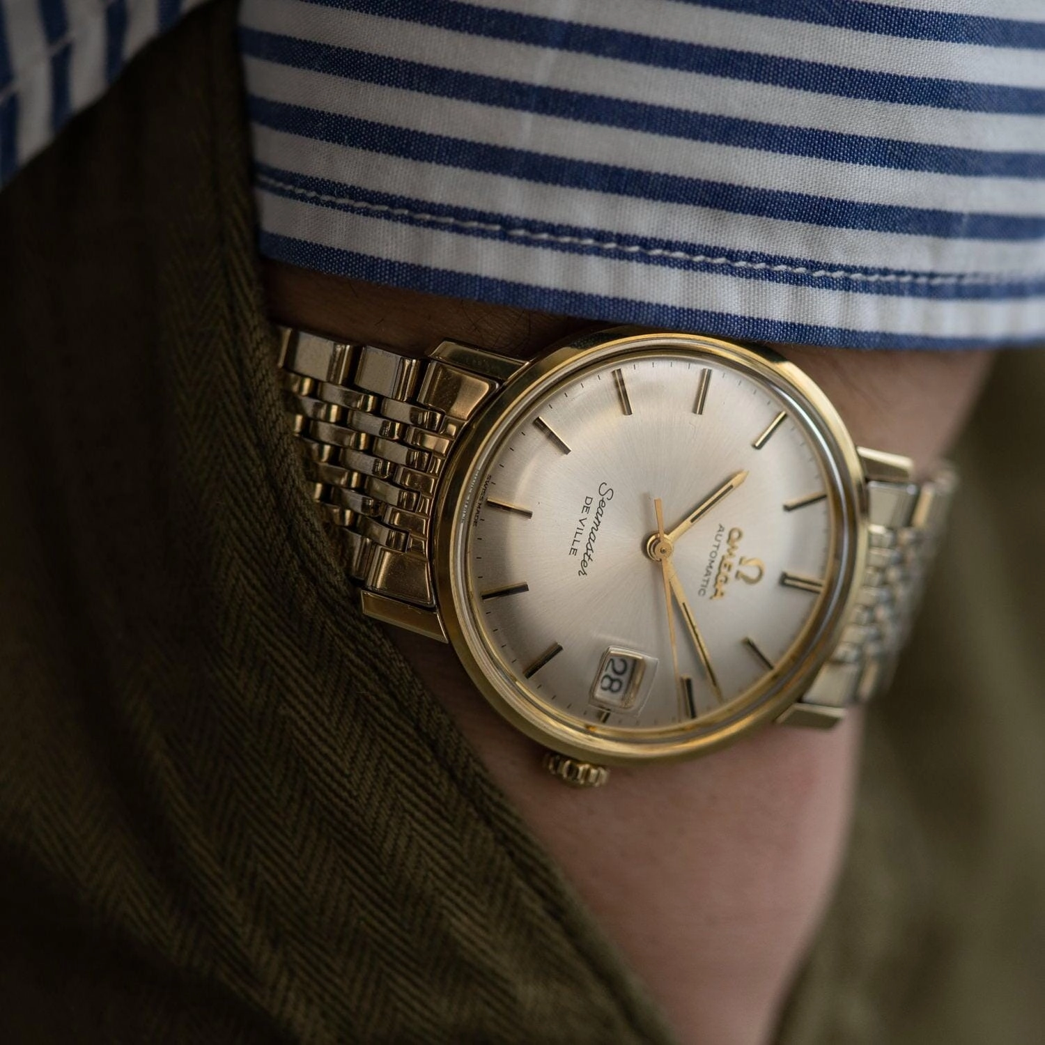 オメガ シーマスター デ・ヴィル 166.020 保証書付き / OMEGA Seamaster De Ville