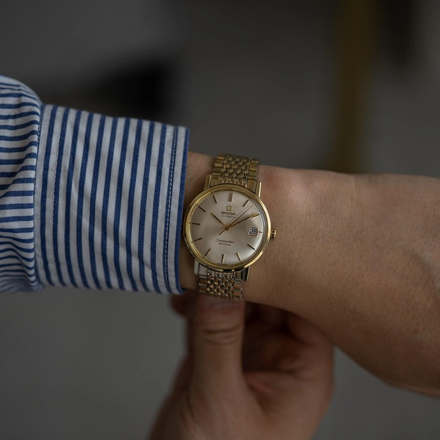 オメガ シーマスター デ・ヴィル 166.020 保証書付き / OMEGA Seamaster De Ville