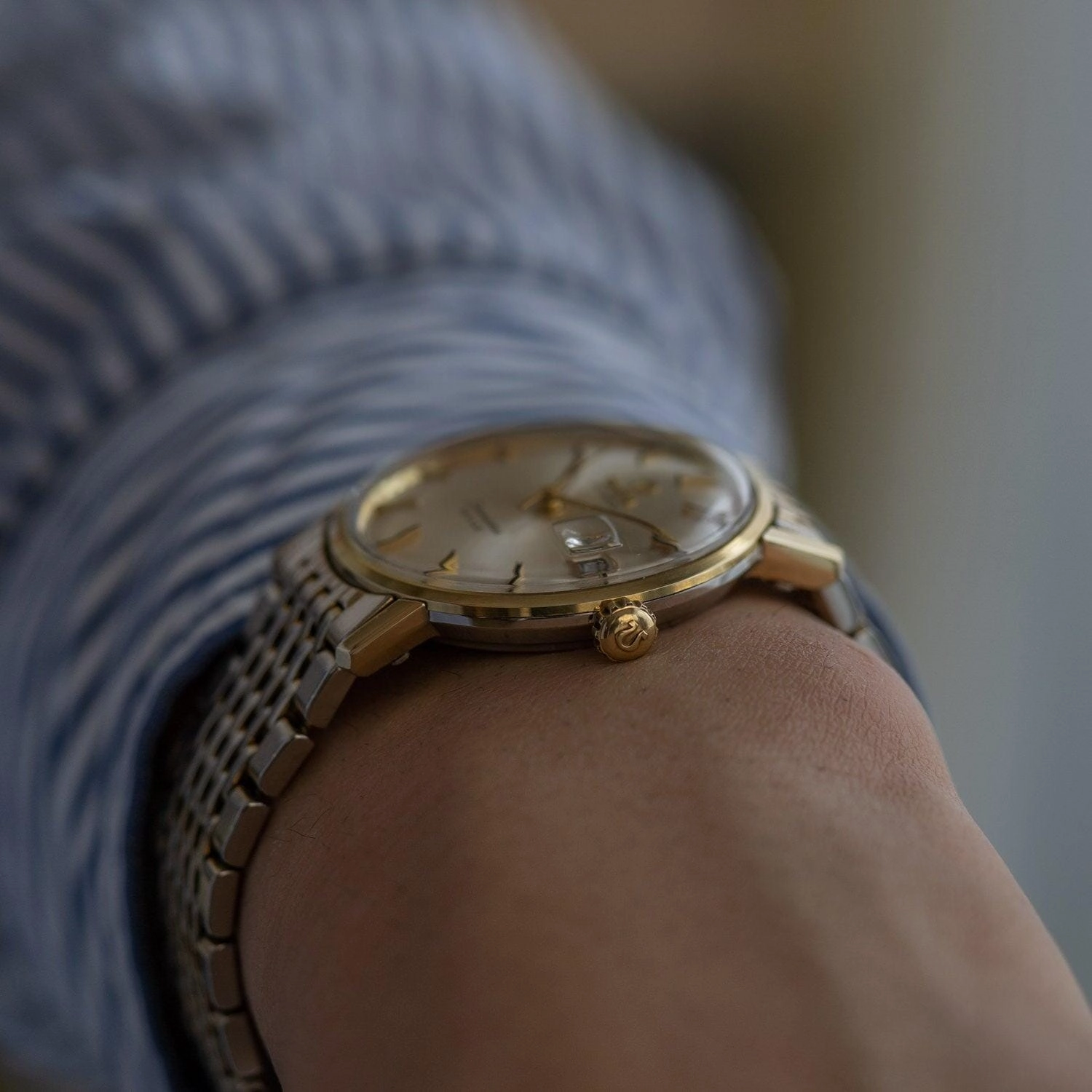 オメガ シーマスター デ・ヴィル 166.020 保証書付き / OMEGA Seamaster De Ville