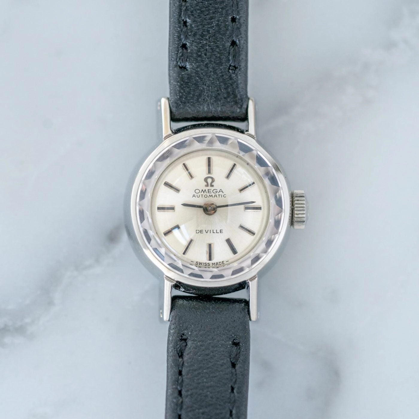 オメガ デ・ヴィル カットガラス 1970年代 / OMEGA De Ville